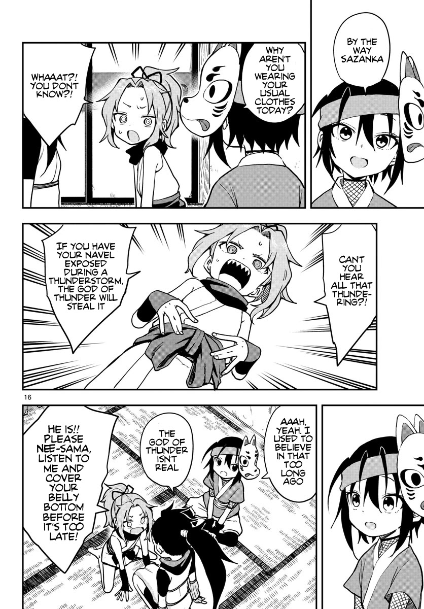Kunoichi Tsubaki no Mune no Uchi Chapter 53 page 17 - Chapter 53: Stormy Night