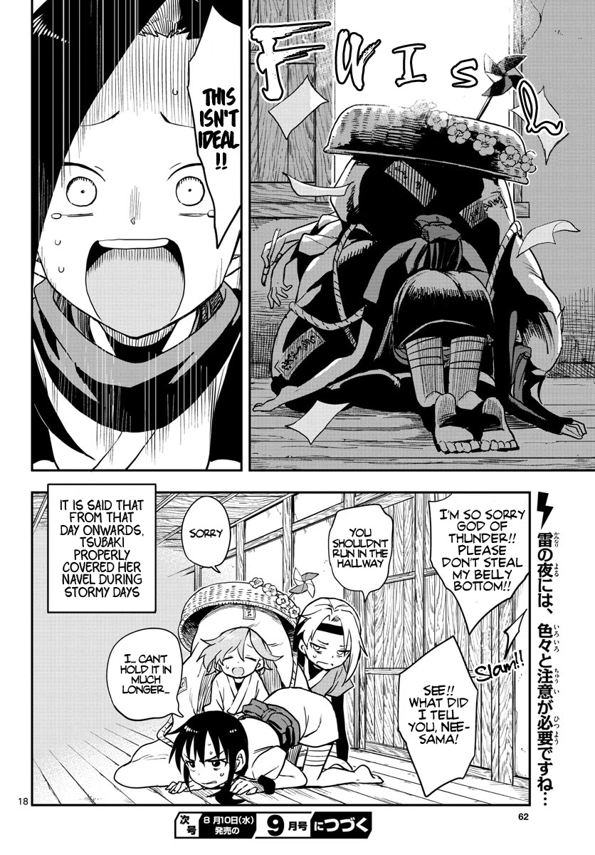 Kunoichi Tsubaki no Mune no Uchi Chapter 53 page 19 - Chapter 53: Stormy Night