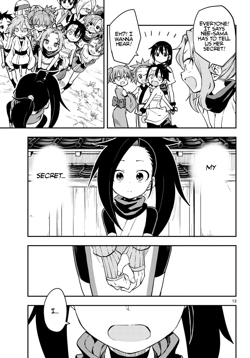 Kunoichi Tsubaki no Mune no Uchi Chapter 55 page 14 - Chapter 55: From Joy to Grief