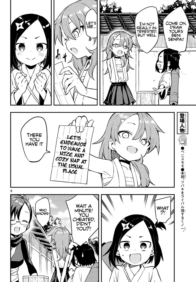 Kunoichi Tsubaki no Mune no Uchi Chapter 55 page 9 - Chapter 55: From Joy to Grief