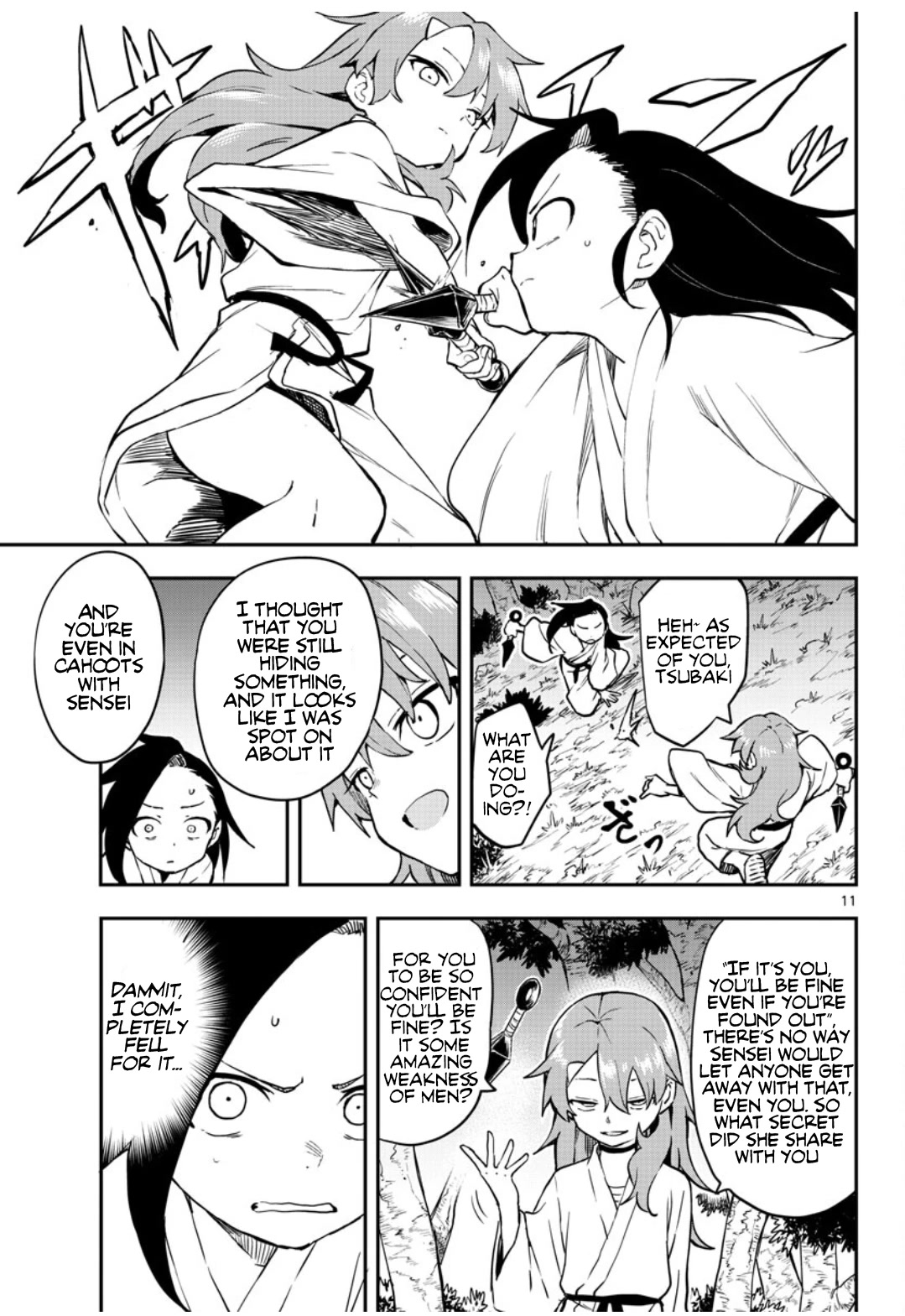 Kunoichi Tsubaki no Mune no Uchi Chapter 56 page 12 - Chapter 56: Patrol