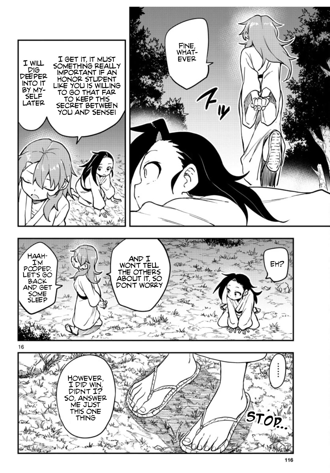 Kunoichi Tsubaki no Mune no Uchi Chapter 56 page 17 - Chapter 56: Patrol
