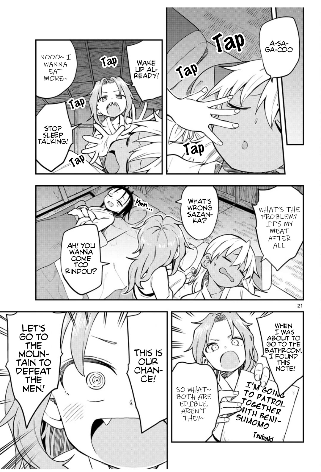 Kunoichi Tsubaki no Mune no Uchi Chapter 56 page 22 - Chapter 56: Patrol