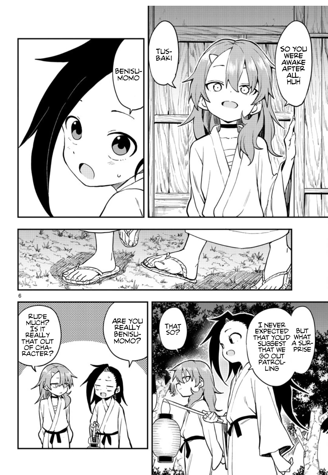Kunoichi Tsubaki no Mune no Uchi Chapter 56 page 7 - Chapter 56: Patrol