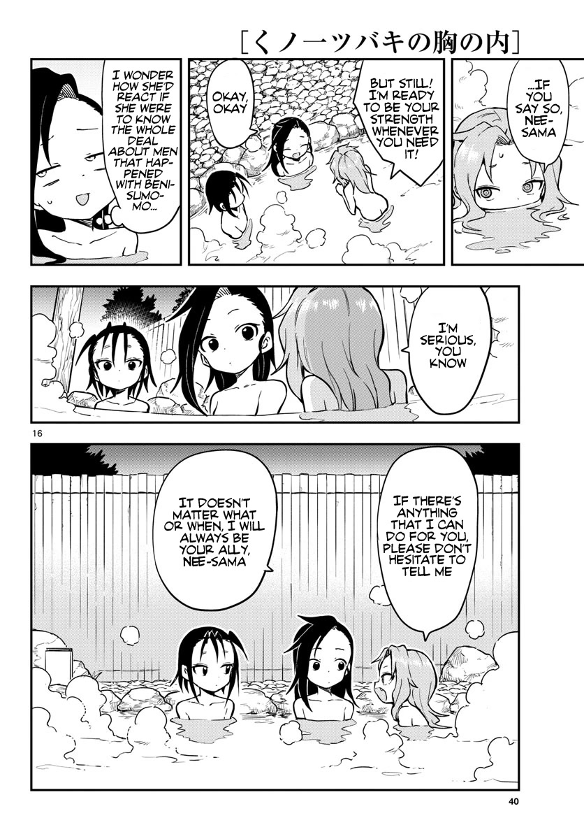 Kunoichi Tsubaki no Mune no Uchi Chapter 57 page 17 - Chapter 57: Tracks