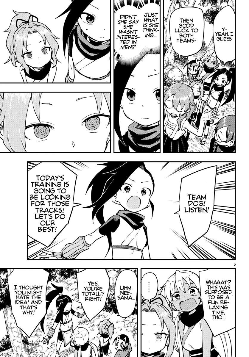 Kunoichi Tsubaki no Mune no Uchi Chapter 57 page 6 - Chapter 57: Tracks