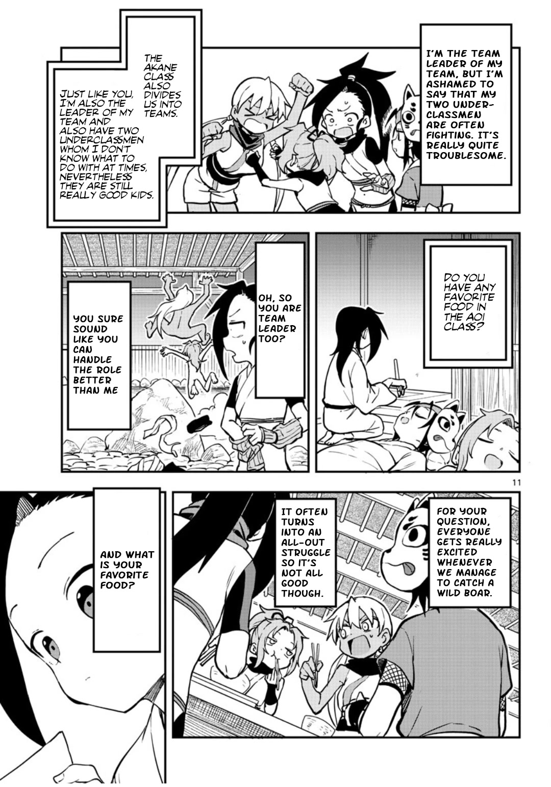 Kunoichi Tsubaki no Mune no Uchi Chapter 58 page 12 - Chapter 58: Letter