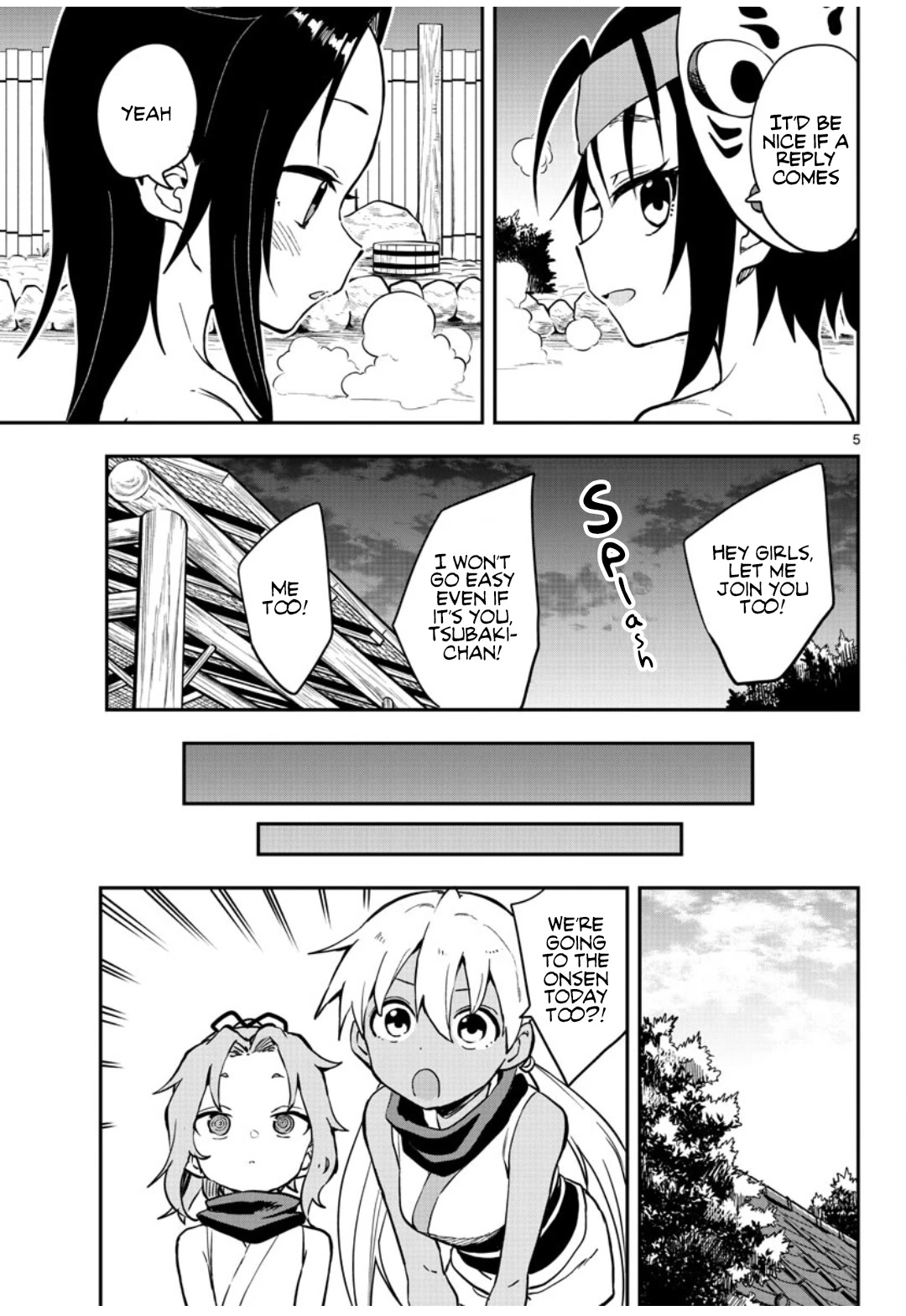 Kunoichi Tsubaki no Mune no Uchi Chapter 58 page 6 - Chapter 58: Letter