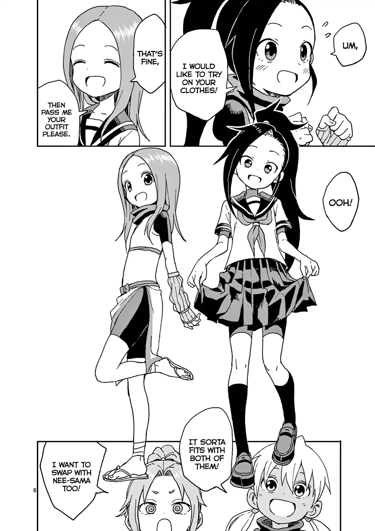 Kunoichi Tsubaki no Mune no Uchi Chapter 6.5 page 6 - Chapter 6.5: [Extra] Special Collab Manga