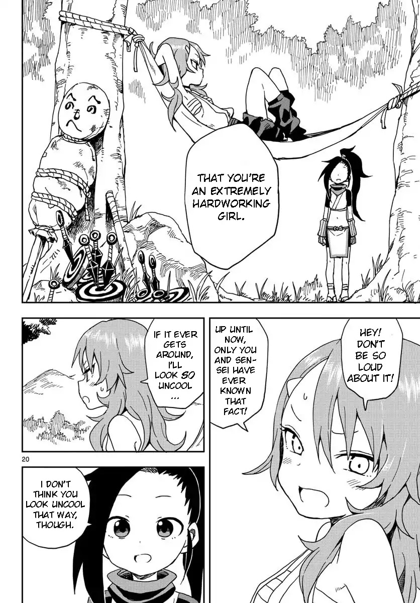 Kunoichi Tsubaki no Mune no Uchi Chapter 6 page 20 - Chapter 6: Hard Work and Geniuses
