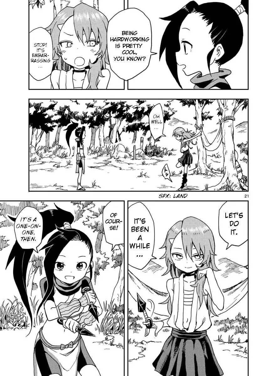 Kunoichi Tsubaki no Mune no Uchi Chapter 6 page 21 - Chapter 6: Hard Work and Geniuses