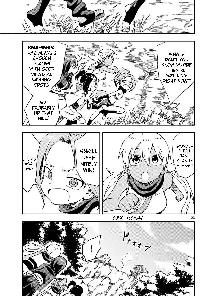 Kunoichi Tsubaki no Mune no Uchi Chapter 6 page 23 - Chapter 6: Hard Work and Geniuses