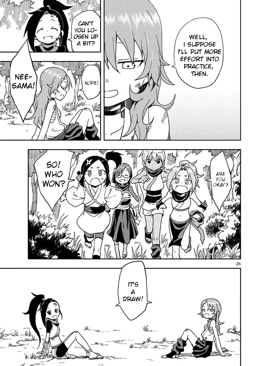 Kunoichi Tsubaki no Mune no Uchi Chapter 6 page 25 - Chapter 6: Hard Work and Geniuses