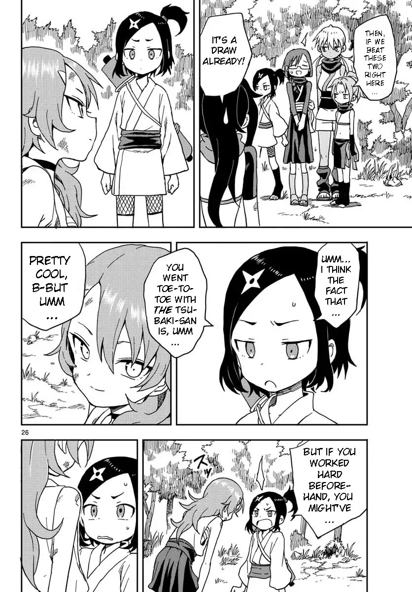 Kunoichi Tsubaki no Mune no Uchi Chapter 6 page 26 - Chapter 6: Hard Work and Geniuses