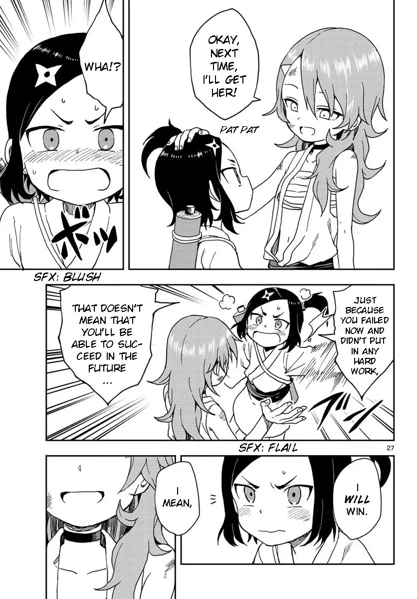 Kunoichi Tsubaki no Mune no Uchi Chapter 6 page 27 - Chapter 6: Hard Work and Geniuses