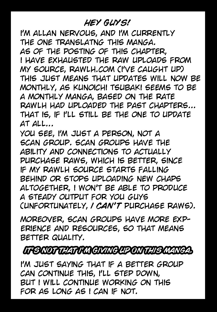 Kunoichi Tsubaki no Mune no Uchi Chapter 6 page 29 - Chapter 6: Hard Work and Geniuses