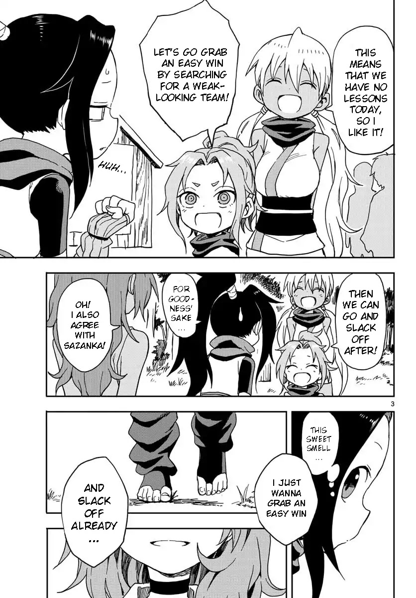 Kunoichi Tsubaki no Mune no Uchi Chapter 6 page 3 - Chapter 6: Hard Work and Geniuses