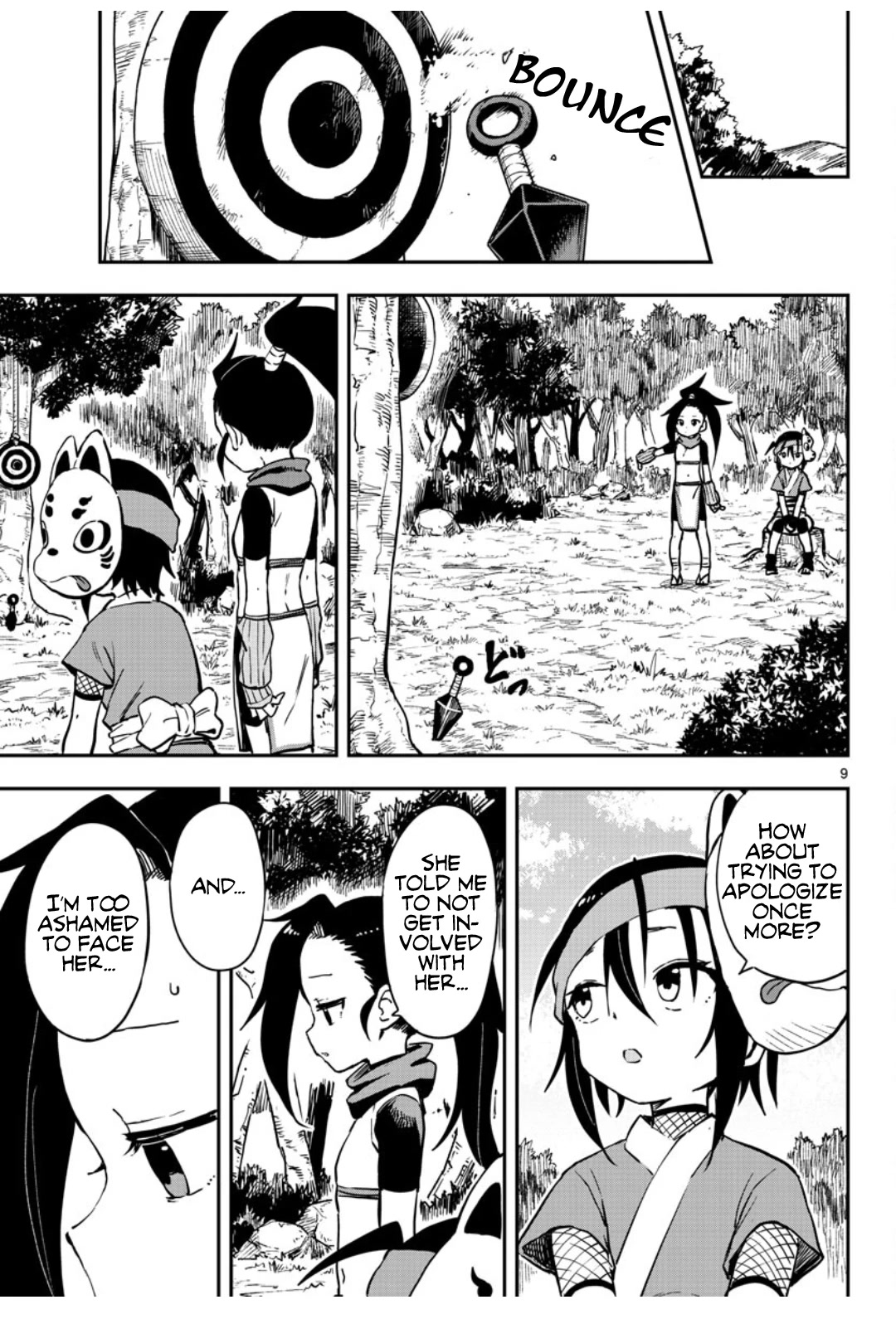 Kunoichi Tsubaki no Mune no Uchi Chapter 60 page 10 - Chapter 60: Return of a Favor