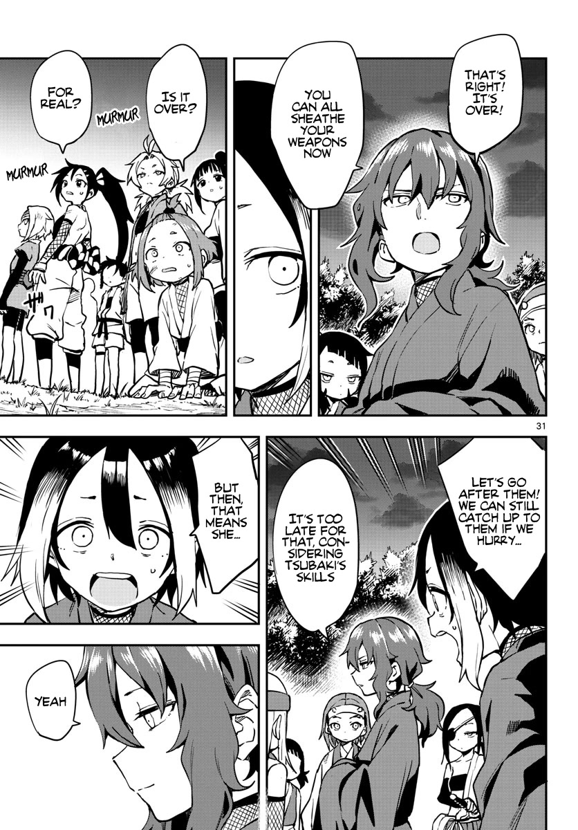 Kunoichi Tsubaki no Mune no Uchi Chapter 61 page 32 - Chapter 61: In the Heart of Kunoichi Tsubaki