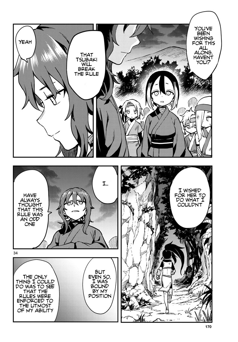 Kunoichi Tsubaki no Mune no Uchi Chapter 61 page 35 - Chapter 61: In the Heart of Kunoichi Tsubaki