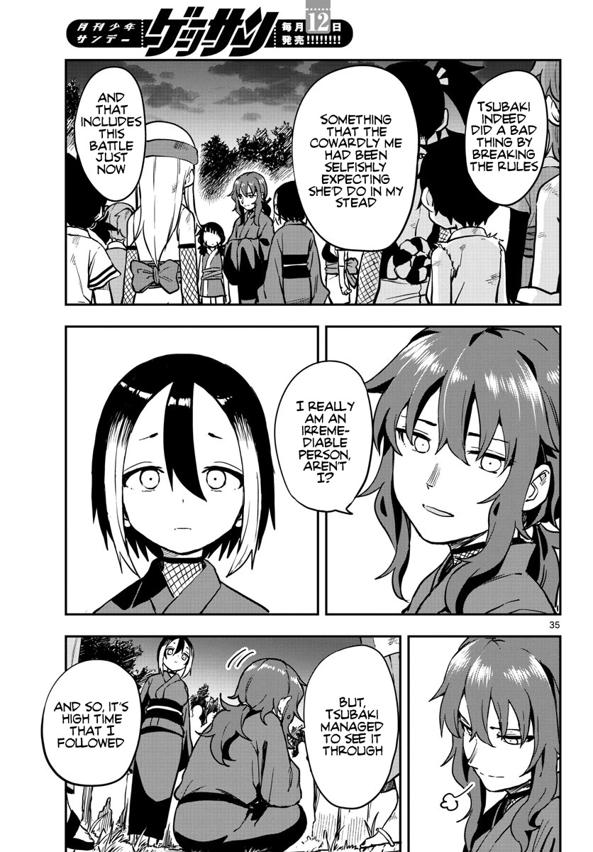 Kunoichi Tsubaki no Mune no Uchi Chapter 61 page 36 - Chapter 61: In the Heart of Kunoichi Tsubaki