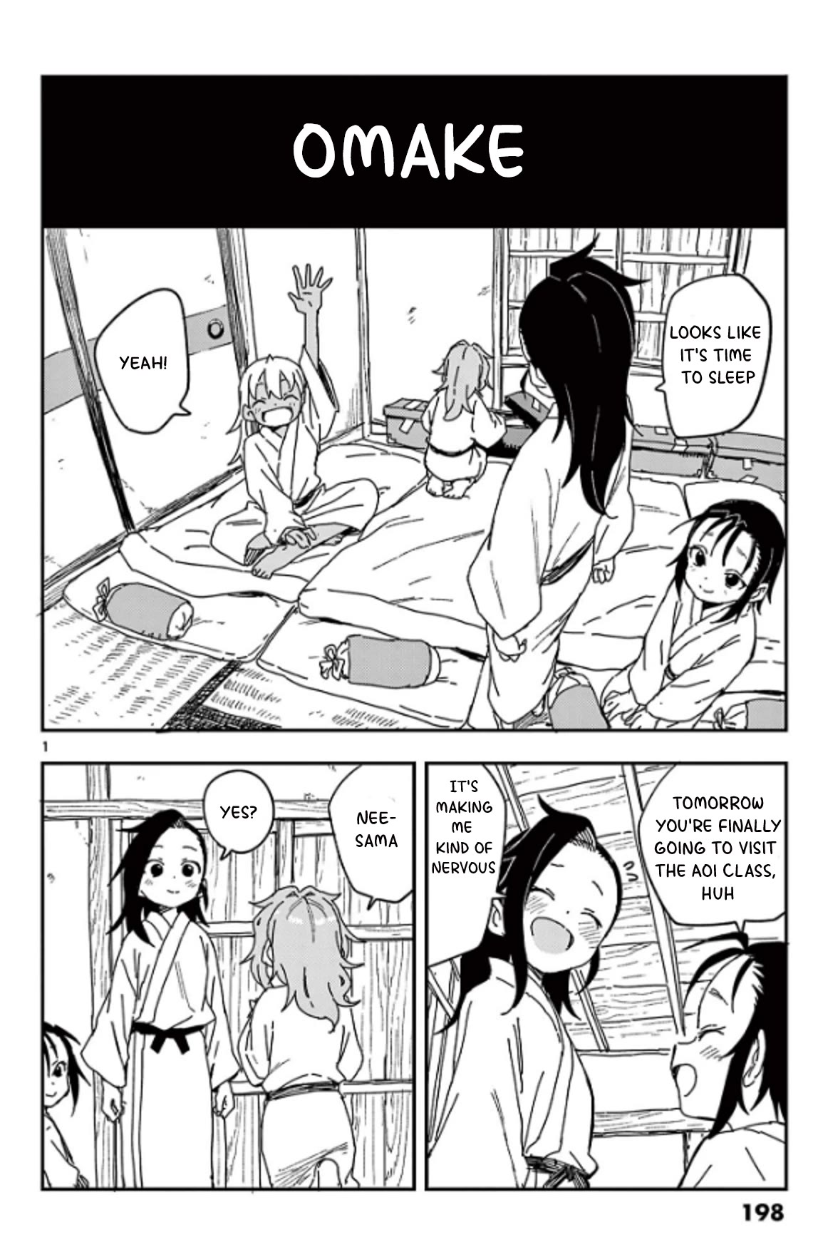 Kunoichi Tsubaki no Mune no Uchi Chapter 62 page 1 - Chapter 62: Omake