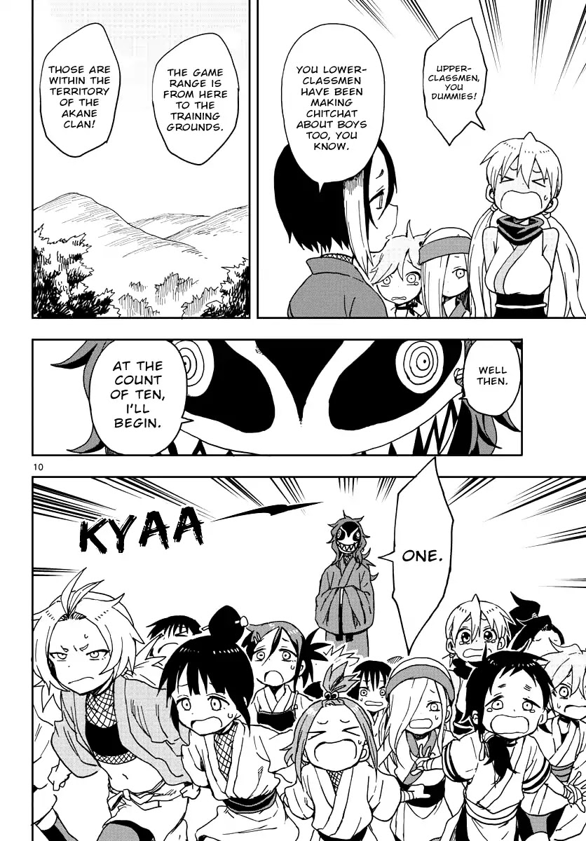 Kunoichi Tsubaki no Mune no Uchi Chapter 7 page 10 - Chapter 7: A Male Oni Appears!