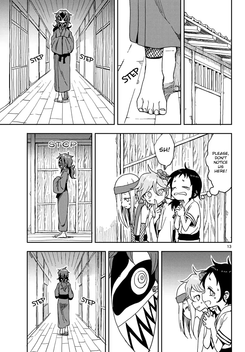 Kunoichi Tsubaki no Mune no Uchi Chapter 7 page 13 - Chapter 7: A Male Oni Appears!