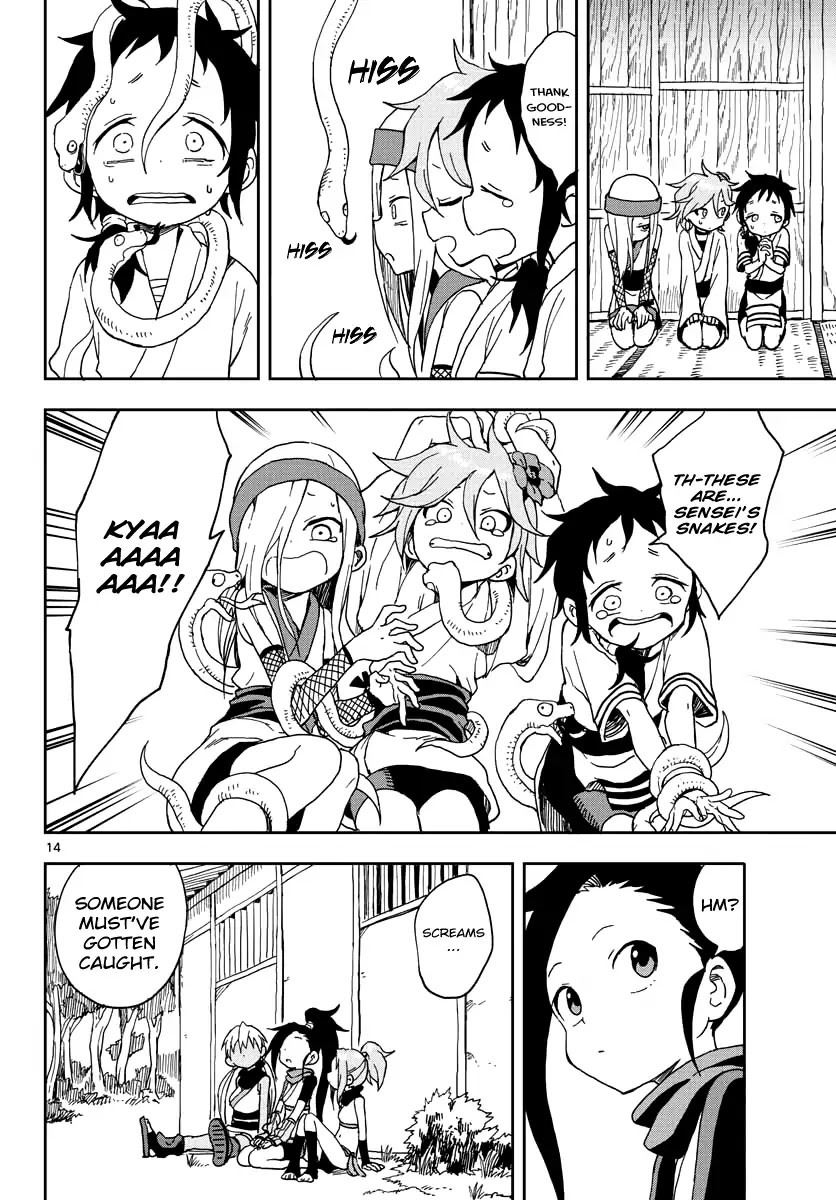 Kunoichi Tsubaki no Mune no Uchi Chapter 7 page 14 - Chapter 7: A Male Oni Appears!