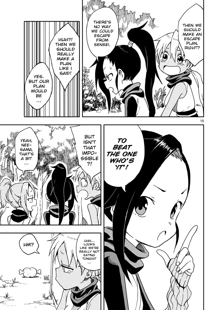 Kunoichi Tsubaki no Mune no Uchi Chapter 7 page 15 - Chapter 7: A Male Oni Appears!