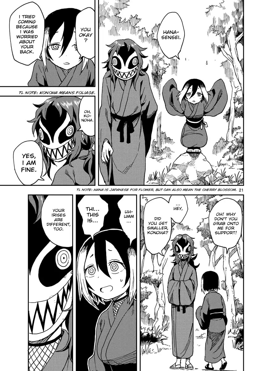 Kunoichi Tsubaki no Mune no Uchi Chapter 7 page 21 - Chapter 7: A Male Oni Appears!