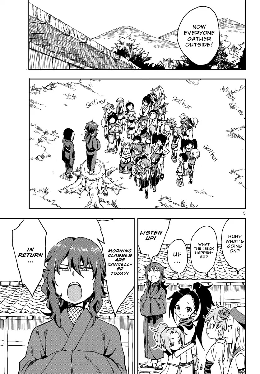 Kunoichi Tsubaki no Mune no Uchi Chapter 7 page 5 - Chapter 7: A Male Oni Appears!