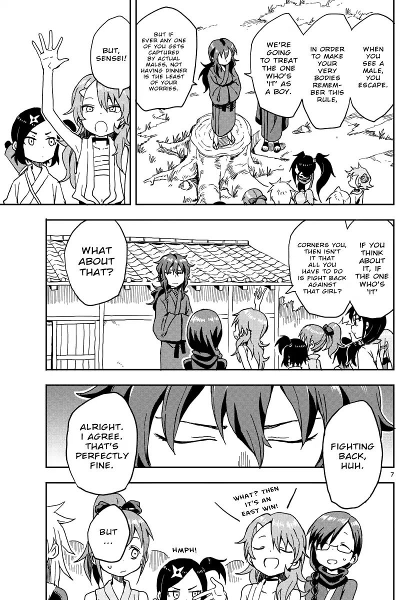 Kunoichi Tsubaki no Mune no Uchi Chapter 7 page 7 - Chapter 7: A Male Oni Appears!