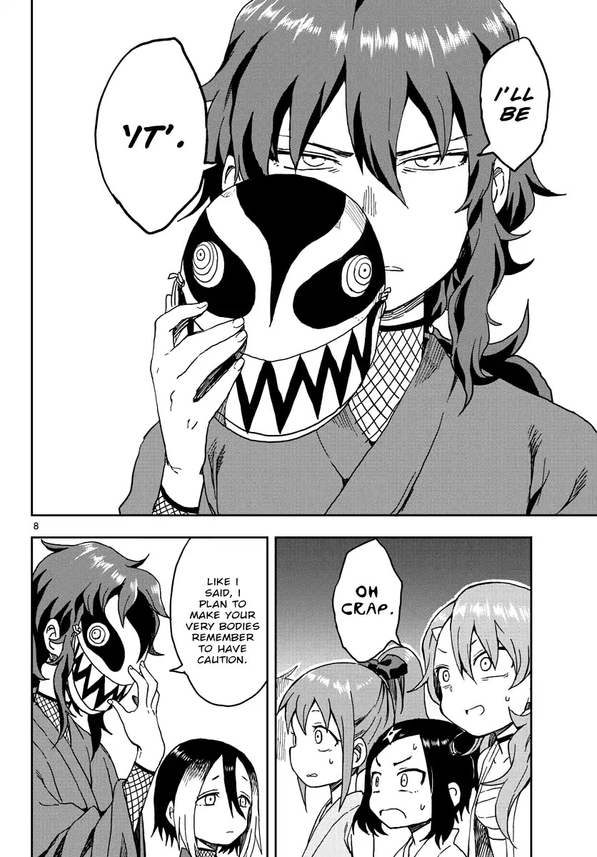 Kunoichi Tsubaki no Mune no Uchi Chapter 7 page 8 - Chapter 7: A Male Oni Appears!