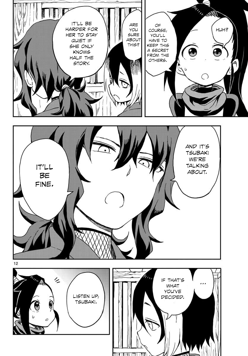 Kunoichi Tsubaki no Mune no Uchi Chapter 8 page 12 - Chapter 8: Boys and Girls