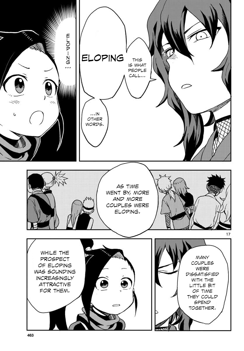 Kunoichi Tsubaki no Mune no Uchi Chapter 8 page 17 - Chapter 8: Boys and Girls
