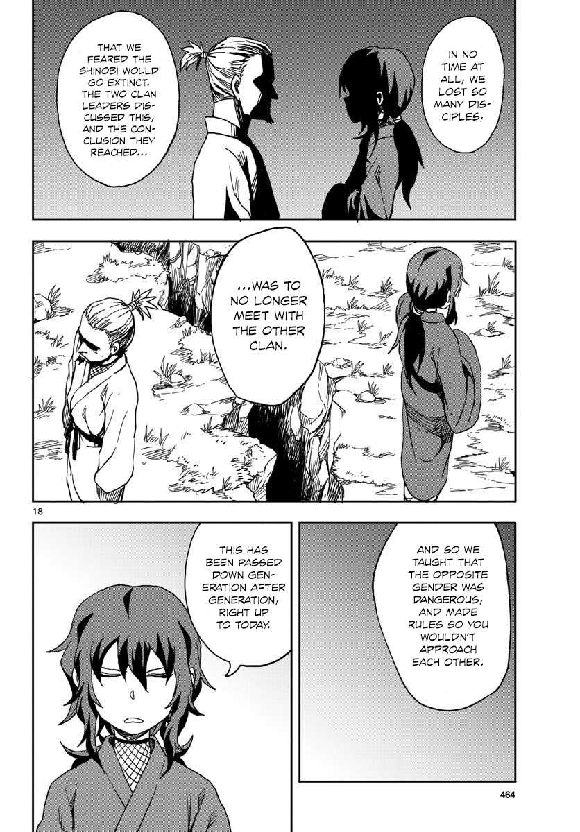 Kunoichi Tsubaki no Mune no Uchi Chapter 8 page 18 - Chapter 8: Boys and Girls