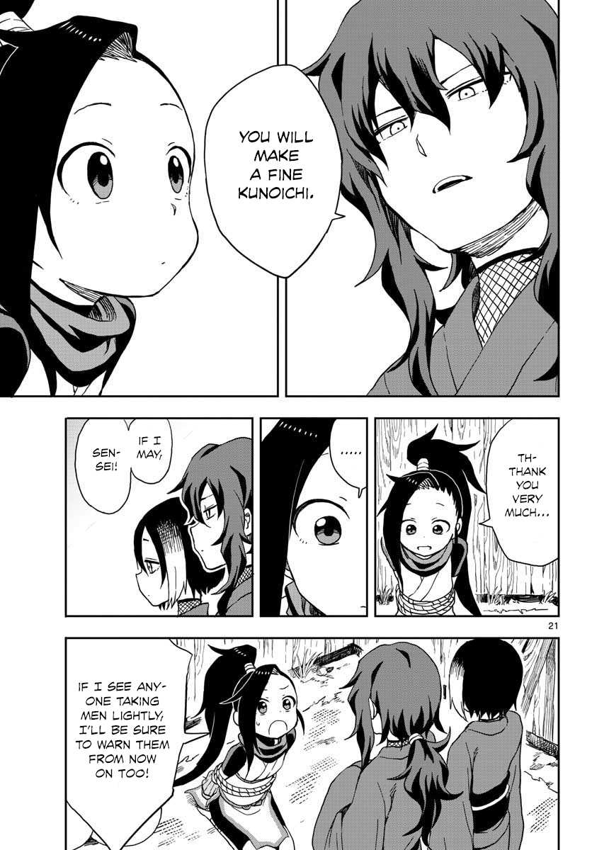 Kunoichi Tsubaki no Mune no Uchi Chapter 8 page 21 - Chapter 8: Boys and Girls