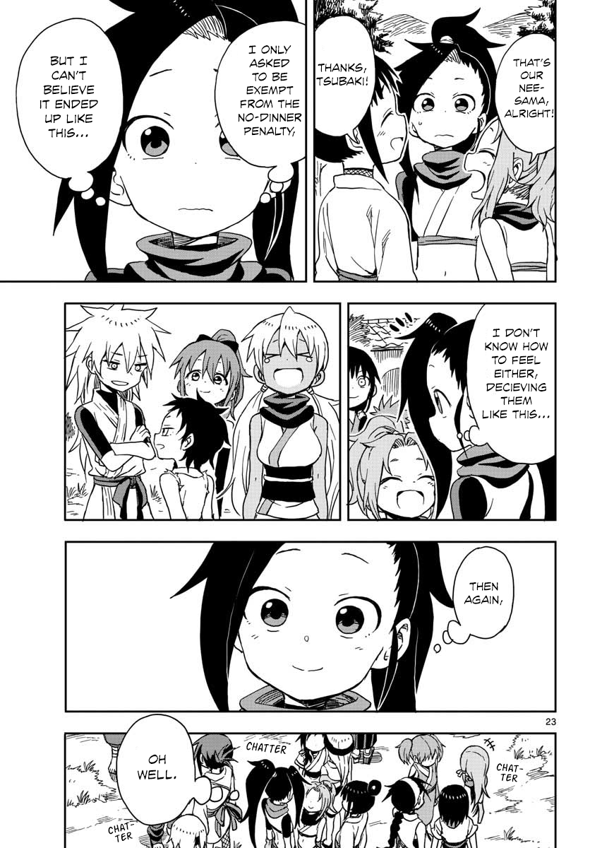 Kunoichi Tsubaki no Mune no Uchi Chapter 8 page 23 - Chapter 8: Boys and Girls