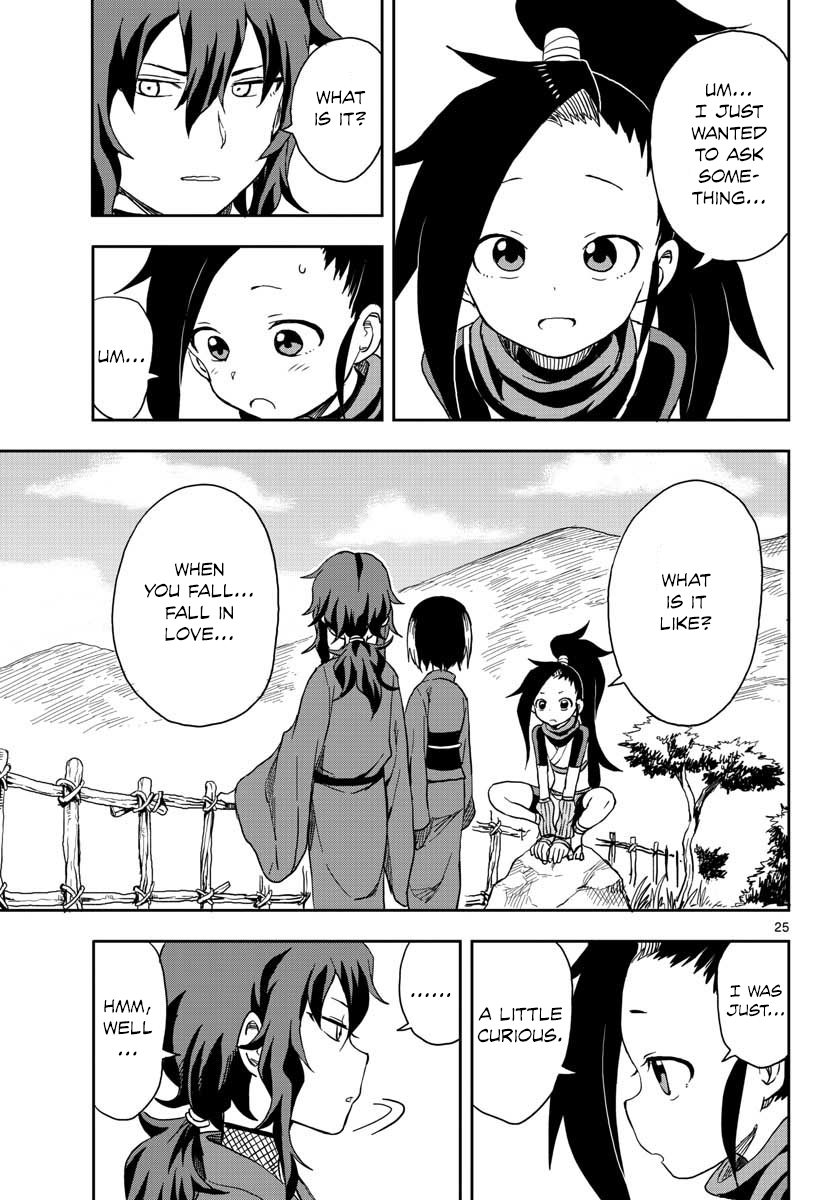 Kunoichi Tsubaki no Mune no Uchi Chapter 8 page 25 - Chapter 8: Boys and Girls