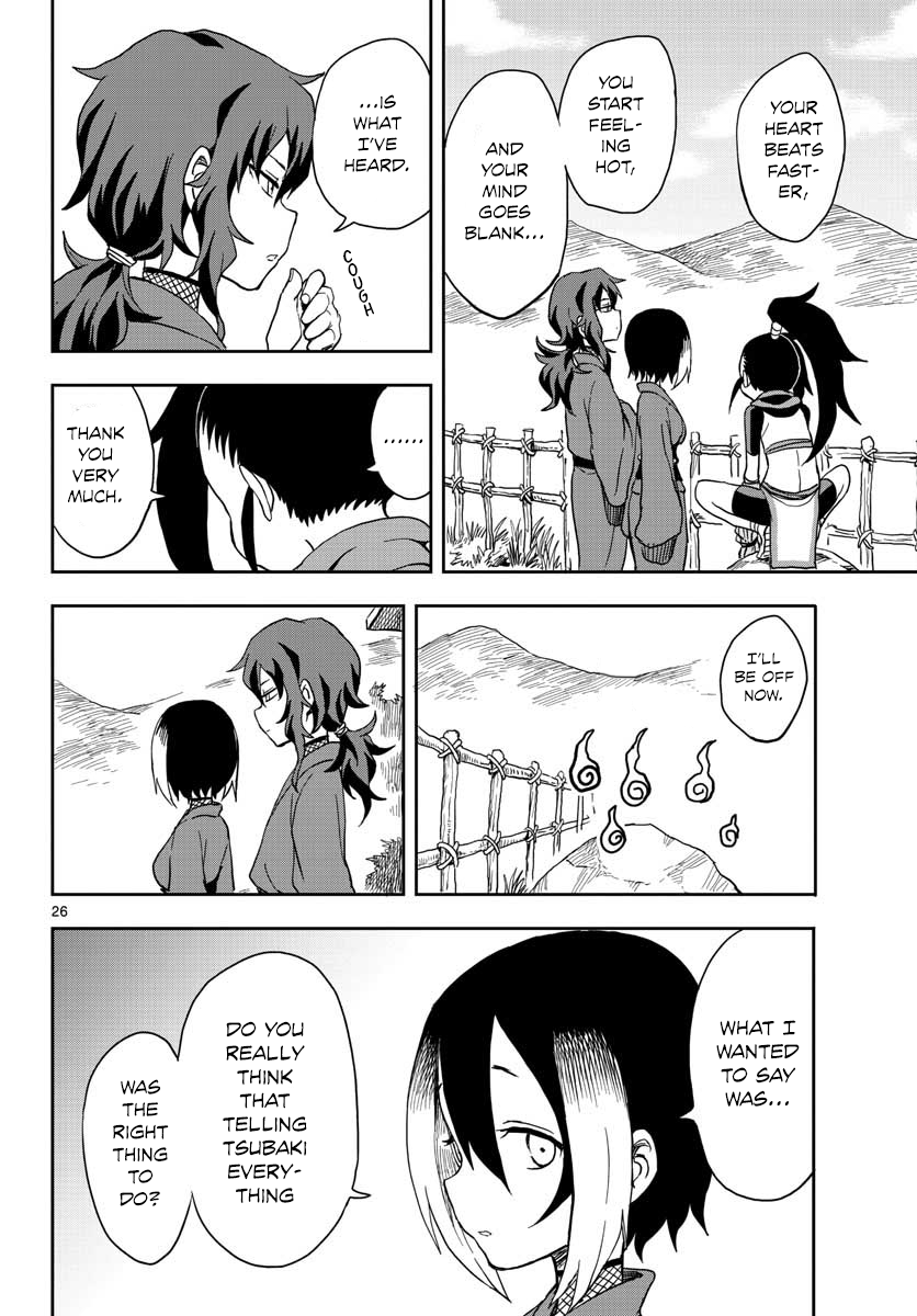 Kunoichi Tsubaki no Mune no Uchi Chapter 8 page 26 - Chapter 8: Boys and Girls