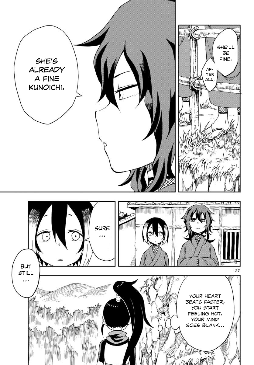 Kunoichi Tsubaki no Mune no Uchi Chapter 8 page 27 - Chapter 8: Boys and Girls