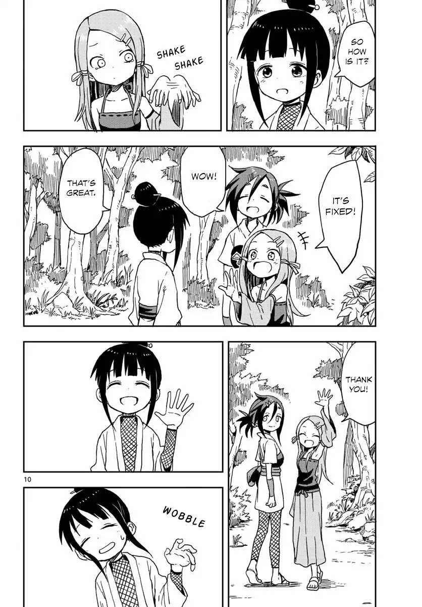 Kunoichi Tsubaki no Mune no Uchi Chapter 9 page 11 - Chapter 9: Mokuren's Healing Jutsu