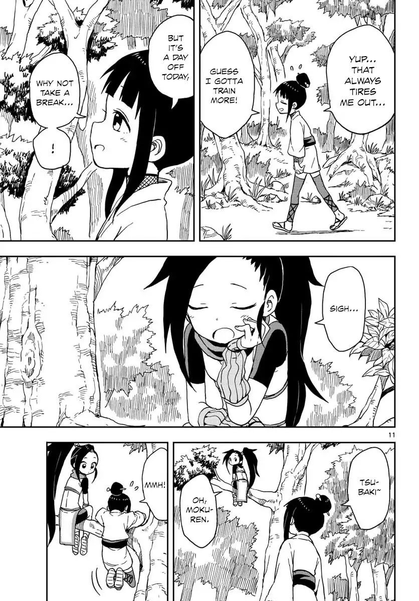 Kunoichi Tsubaki no Mune no Uchi Chapter 9 page 12 - Chapter 9: Mokuren's Healing Jutsu
