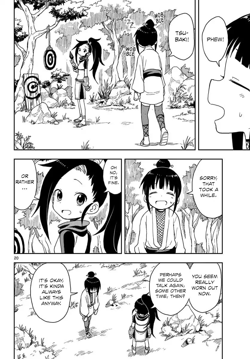 Kunoichi Tsubaki no Mune no Uchi Chapter 9 page 21 - Chapter 9: Mokuren's Healing Jutsu