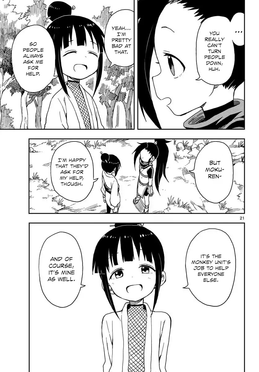 Kunoichi Tsubaki no Mune no Uchi Chapter 9 page 22 - Chapter 9: Mokuren's Healing Jutsu