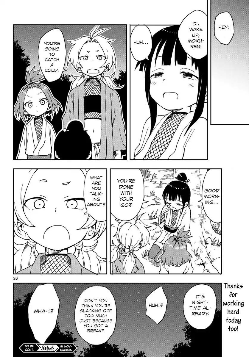 Kunoichi Tsubaki no Mune no Uchi Chapter 9 page 27 - Chapter 9: Mokuren's Healing Jutsu
