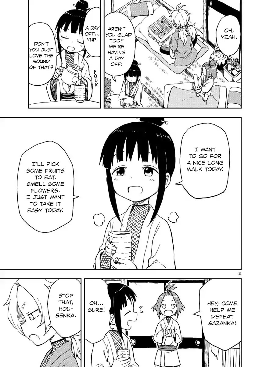 Kunoichi Tsubaki no Mune no Uchi Chapter 9 page 4 - Chapter 9: Mokuren's Healing Jutsu