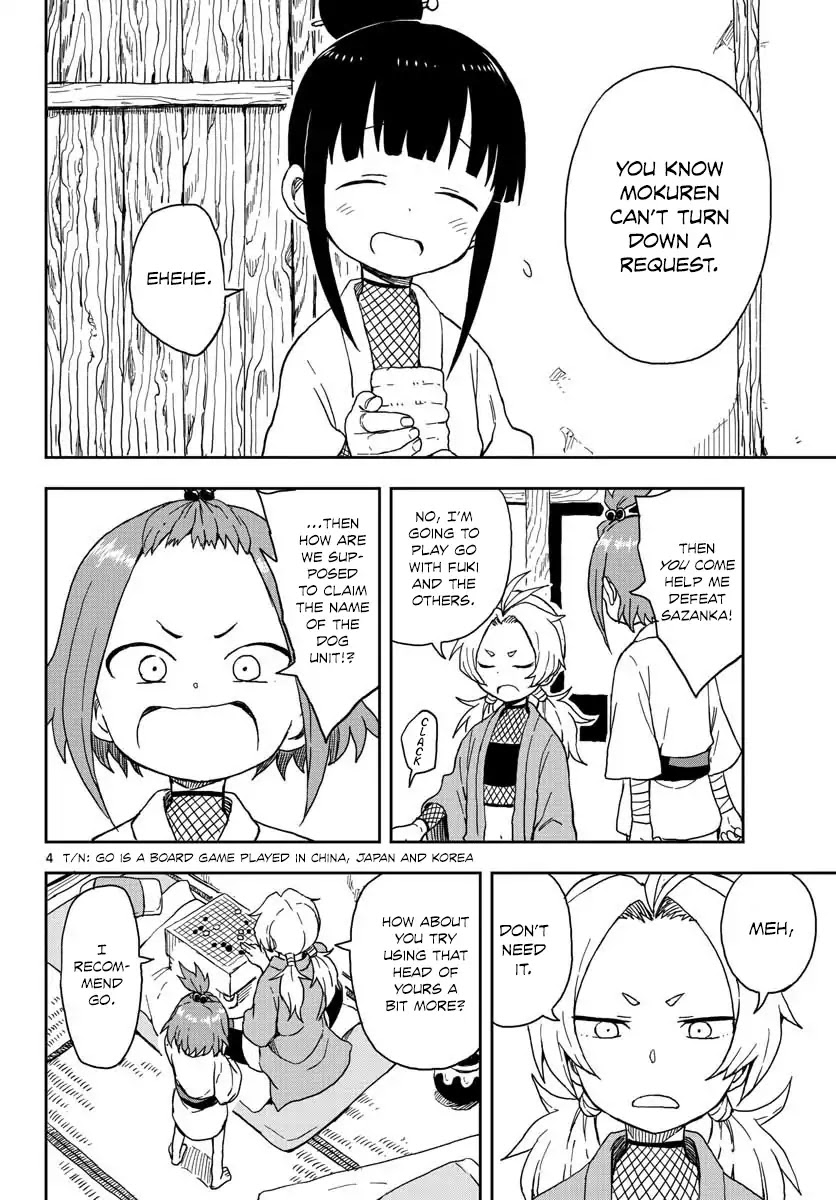 Kunoichi Tsubaki no Mune no Uchi Chapter 9 page 5 - Chapter 9: Mokuren's Healing Jutsu