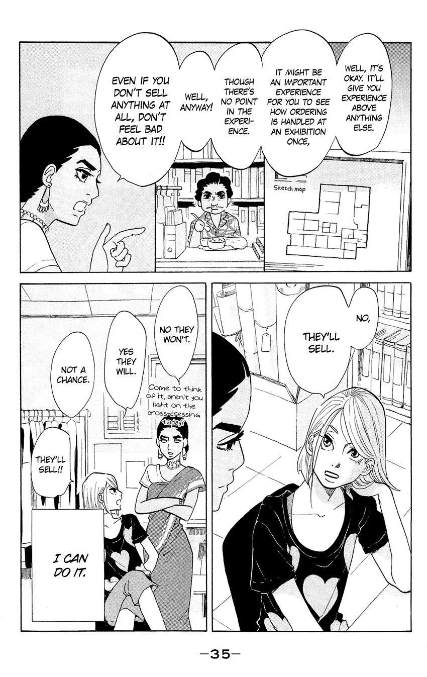 Kuragehime Chapter 55 page 35 - Chapter 55: Exhibition for Geeks